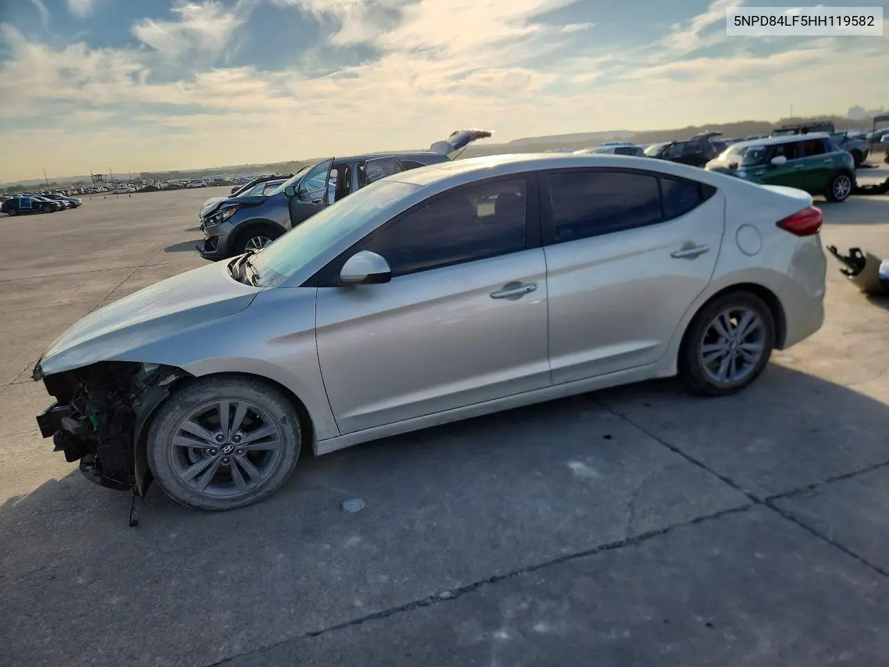 2017 Hyundai Elantra Value Edition VIN 5NPD84LF5HH119582 фото 1