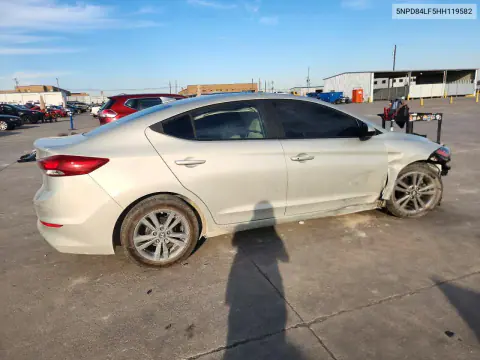 2017 Hyundai Elantra Value Edition VIN 5NPD84LF5HH119582 фото 3