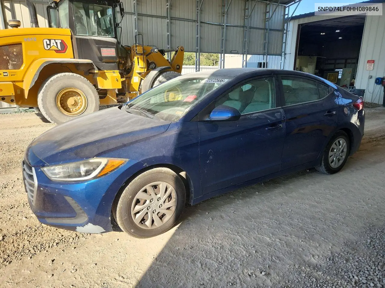 2017 Hyundai Elantra Se VIN 5NPD74LF0HH089846 фото 1