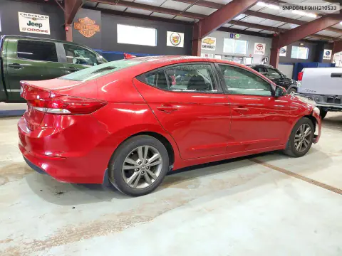 2017 Hyundai Elantra Value Edition VIN 5NPD84LF9HH210533 фото 3