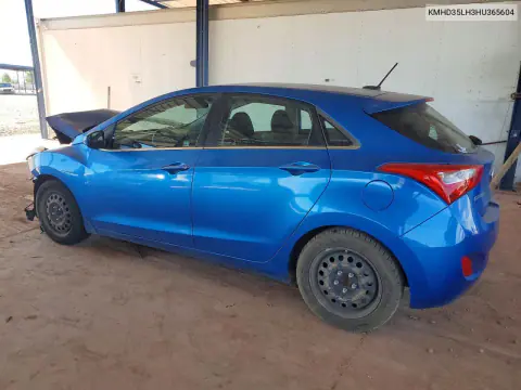 2017 Hyundai Elantra Gt Base VIN KMHD35LH3HU365604 фото 2
