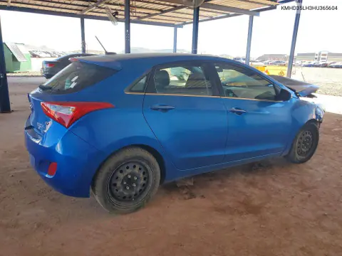 2017 Hyundai Elantra Gt Base VIN KMHD35LH3HU365604 фото 3