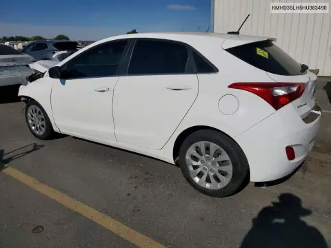 2017 Hyundai Elantra Gt Base VIN KMHD35LH5HU383490 фото 2