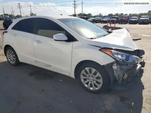 2017 Hyundai Elantra Gt Base VIN KMHD35LH5HU383490 фото 4