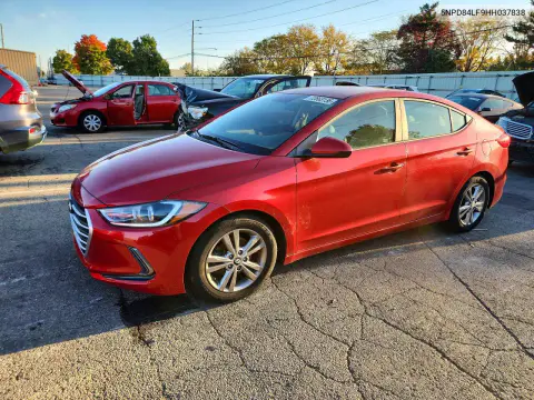 5NPD84LF9HH037838 — 2017 Hyundai Elantra, Механические повреждения, фото до ремонта