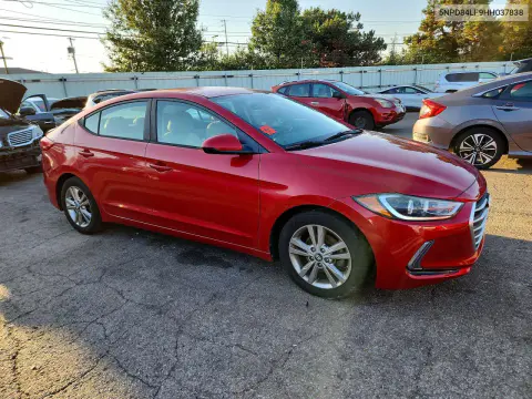 2017 Hyundai Elantra Se VIN 5NPD84LF9HH037838 фото 4