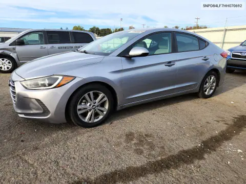 2017 Hyundai Elantra Se VIN 5NPD84LF7HH070692 фото 1
