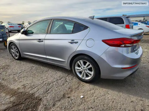 2017 Hyundai Elantra Se VIN 5NPD84LF7HH070692 фото 2
