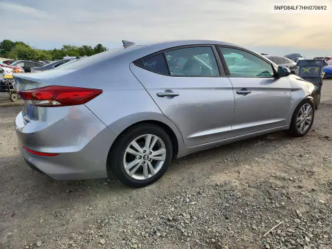 2017 Hyundai Elantra Se VIN 5NPD84LF7HH070692 фото 3