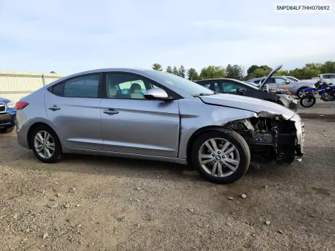 2017 Hyundai Elantra Se VIN 5NPD84LF7HH070692 фото 4