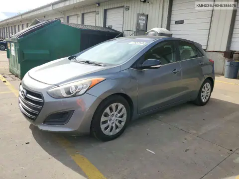 2017 Hyundai Elantra Gt Base VIN KMHD35LH0HU384675 фото 1