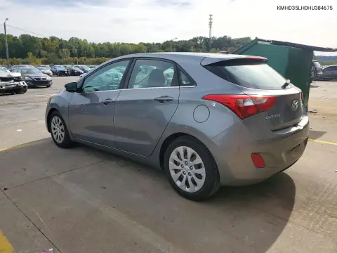 2017 Hyundai Elantra Gt Base VIN KMHD35LH0HU384675 фото 2