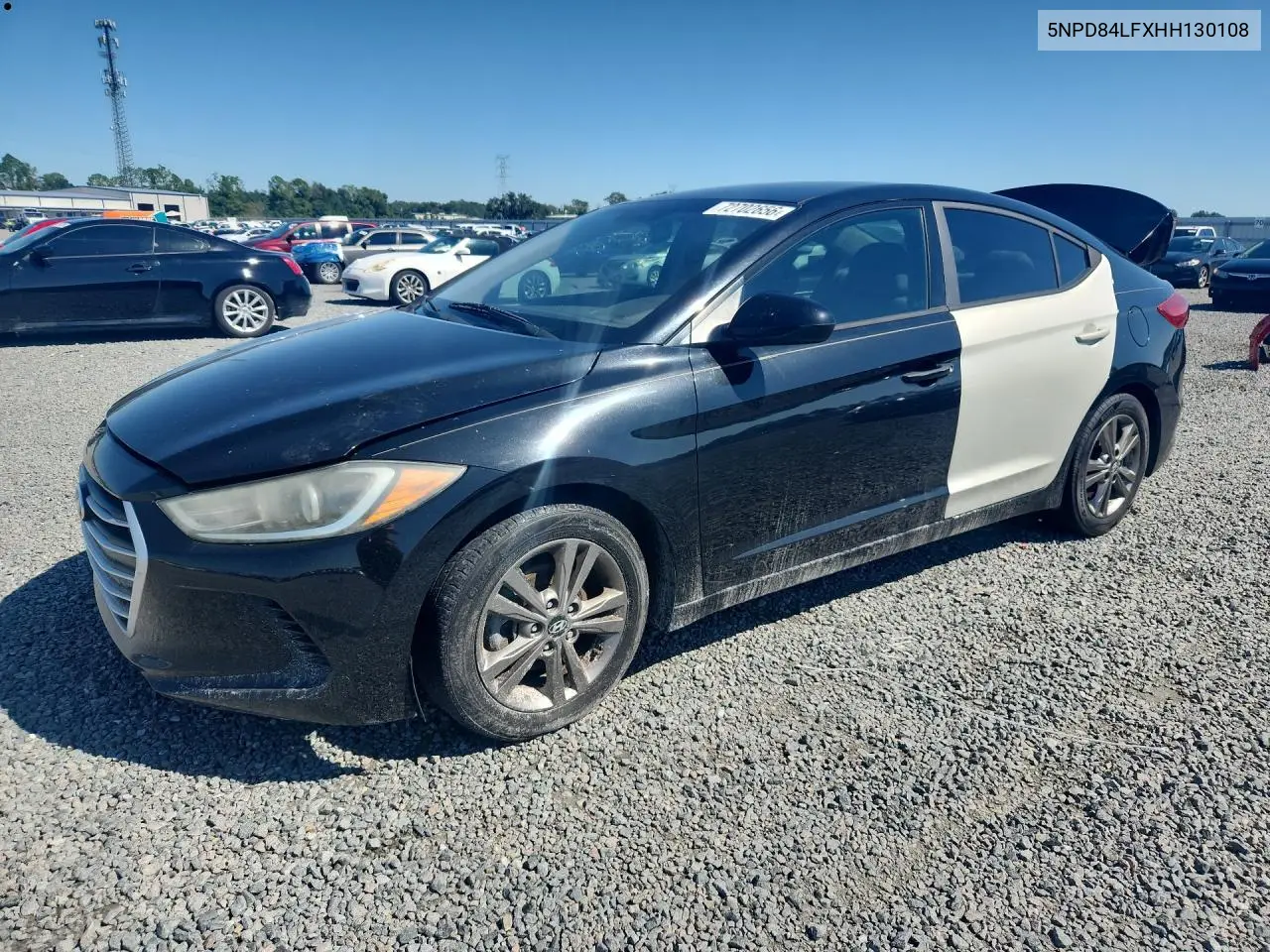 2017 Hyundai Elantra Se VIN 5NPD84LFXHH130108 фото 1