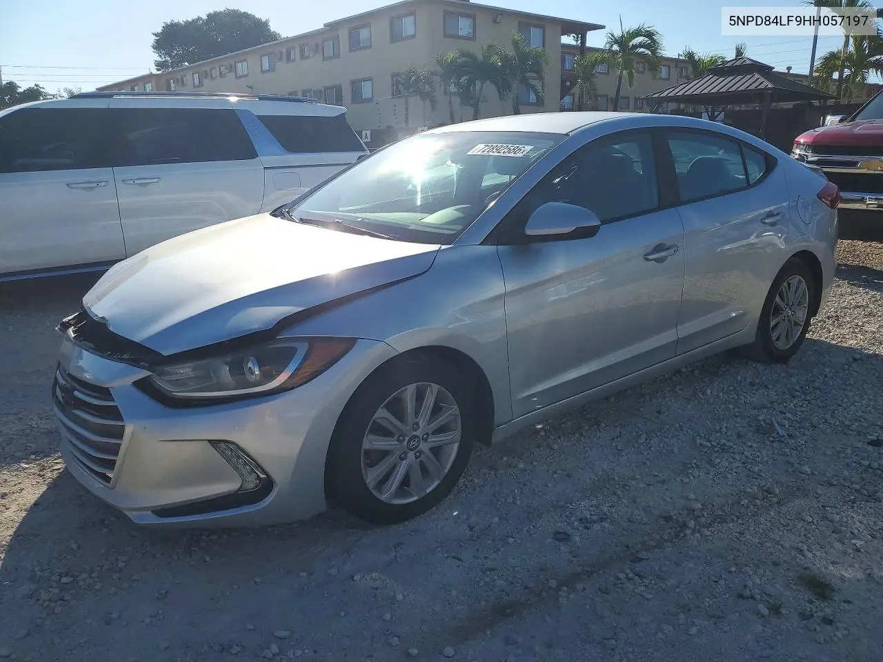 2017 Hyundai Elantra Se VIN 5NPD84LF9HH057197 фото 1