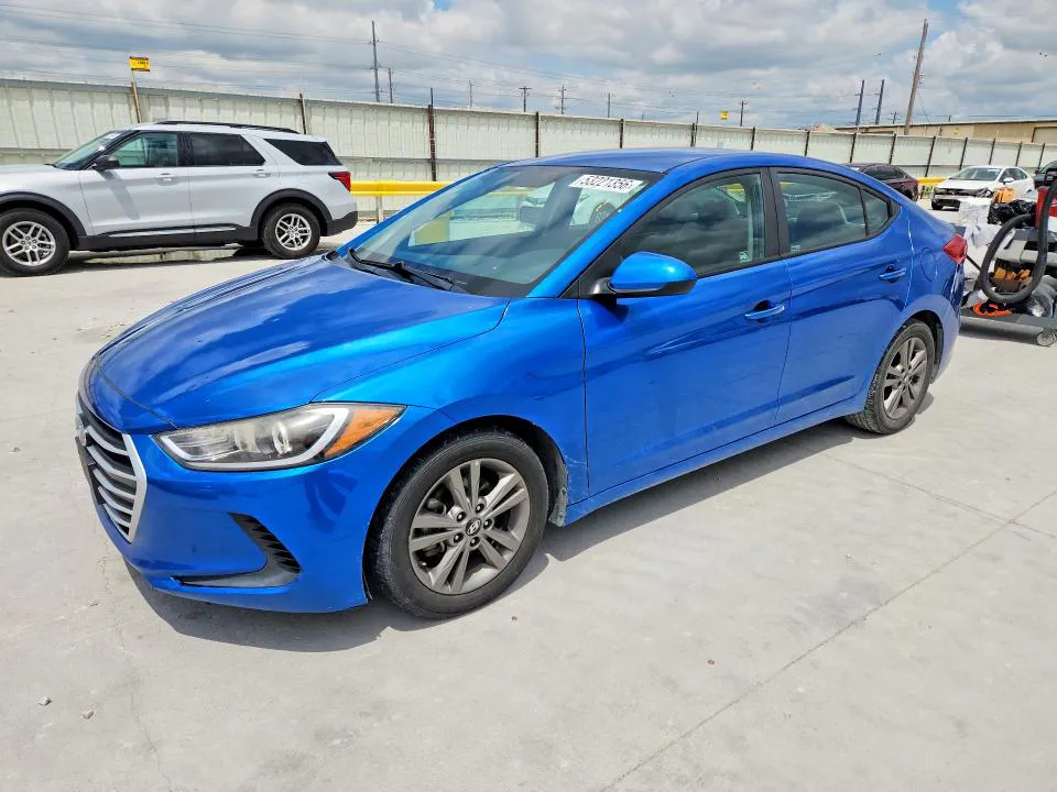 2018 HYUNDAI ELANTRA VIN 5NPD84LF7JH299945 фото 1