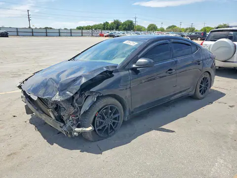 5NPD84LF0JH391463 — 2018 Hyundai Elantra, Передняя часть (Front End), фото до ремонта