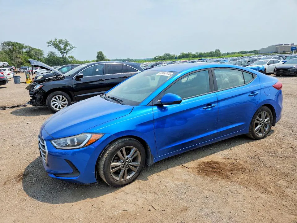 2018 Hyundai Elantra VIN 5NPD84LF6JH226596 фото 1