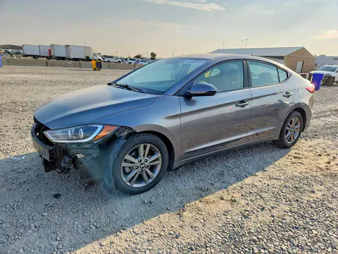 5NPD84LF8JH266033 — 2018 Hyundai Elantra, Передняя часть (Front End), фото до ремонта