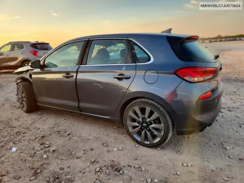 2018 Hyundai Elantra Gt Sport VIN KMHH55LC7JU073654 фото 2