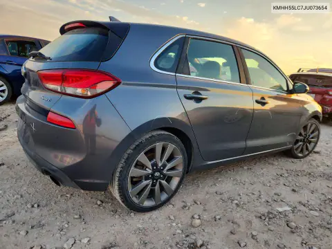 2018 Hyundai Elantra Gt Sport VIN KMHH55LC7JU073654 фото 3