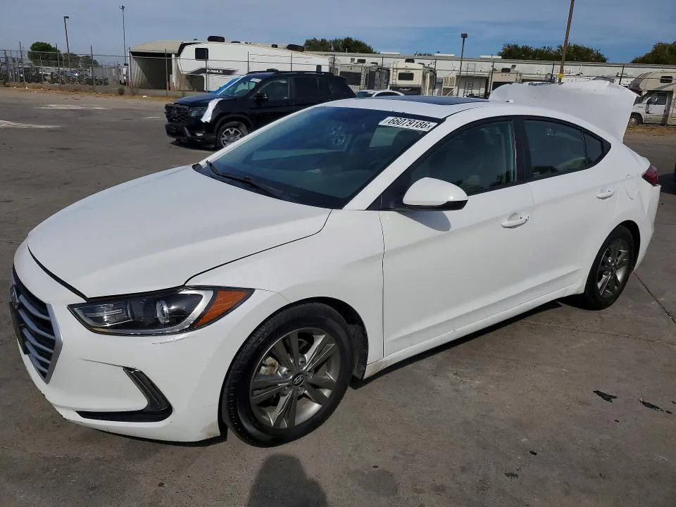 2018 Hyundai Elantra VIN 5NPD84LF2JH267226 фото 1