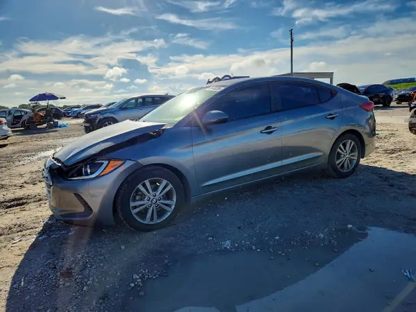 5NPD84LF8JH357299 — 2018 Hyundai Elantra, Передняя часть (Front End), фото до ремонта