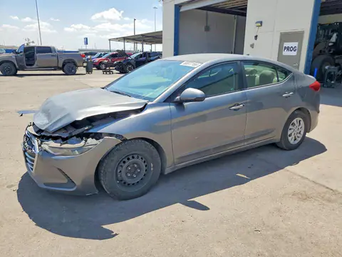 5NPD74LF8JH400395 — 2018 Hyundai Elantra, Передняя часть (Front End), фото до ремонта