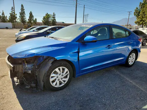 5NPD74LF6JH387226 — 2018 Hyundai Elantra, Передняя часть (Front End), фото до ремонта