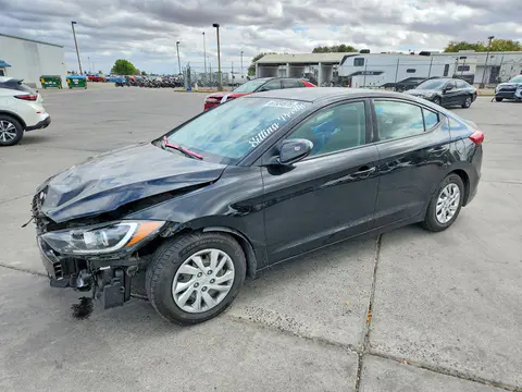 5NPD74LF9JH345620 — 2018 Hyundai Elantra, Передняя часть (Front End), фото до ремонта