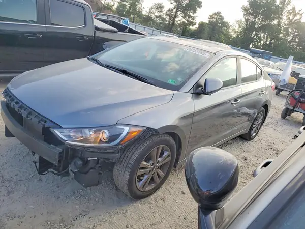 5NPD84LF0JH299849 — 2018 Hyundai Elantra, Передняя часть (Front End), фото до ремонта