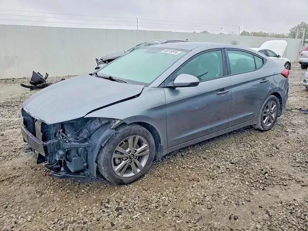 KMHD84LF1JU659647 — 2018 Hyundai Elantra, Передняя часть (Front End), фото до ремонта