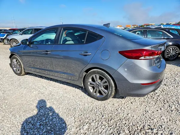 KMHD84LF1JU659647 — 2018 Hyundai Elantra, фото 2 с аукциона Copart, Передняя часть