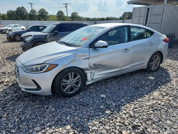 5NPD84LFXJH349091 — 2018 Hyundai Elantra, Передняя часть (Front End), фото до ремонта