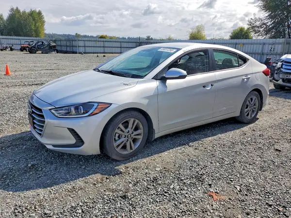5NPD84LF3JH374236 — 2018 Hyundai Elantra, Передняя часть (Front End), фото до ремонта