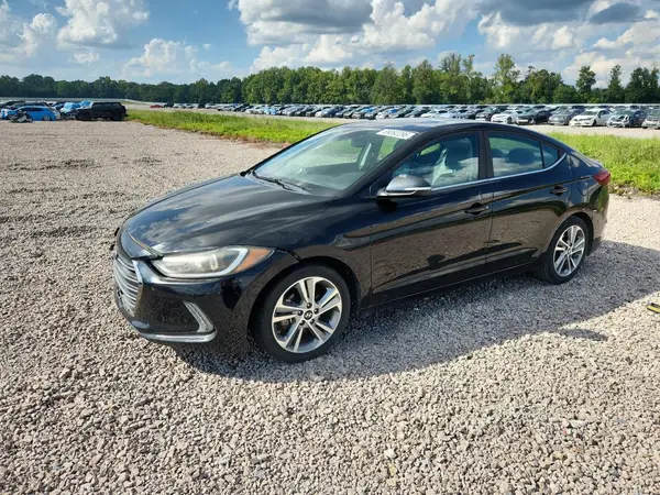 KMHD84LF8JU500012 — 2018 Hyundai Elantra, Передняя часть (Front End), фото до ремонта