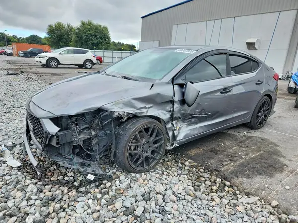 5NPD84LF2JH369450 — 2018 Hyundai Elantra, Передняя часть (Front End), фото до ремонта