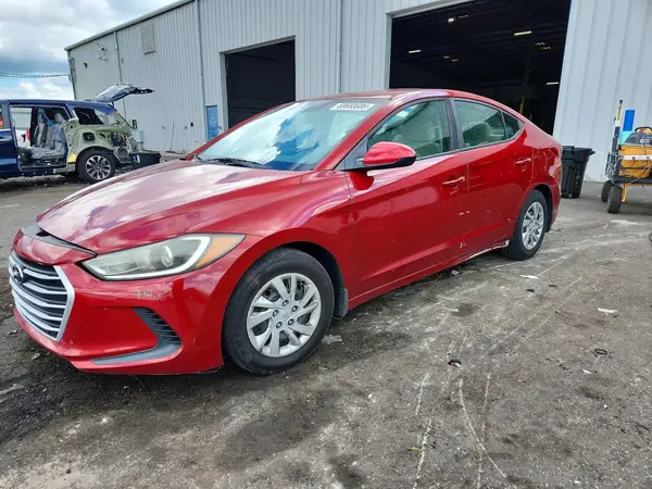 KMHD74LF8JU580835 — 2018 Hyundai Elantra, Передняя часть (Front End), фото до ремонта