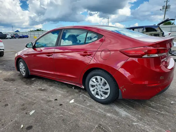 KMHD74LF8JU580835 — 2018 Hyundai Elantra, фото 2 с аукциона Copart, Передняя часть