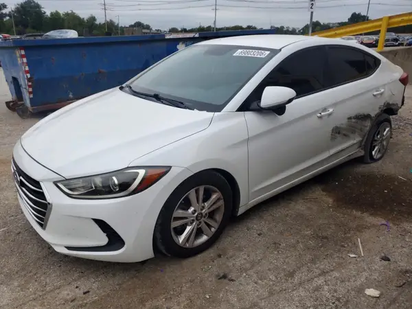 5NPD84LF2JH249518 — 2018 Hyundai Elantra, Задняя часть (Rear End), фото до ремонта