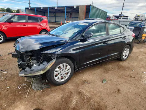 KMHD74LF9JU505335 — 2018 Hyundai Elantra, Передняя часть (Front End), фото до ремонта