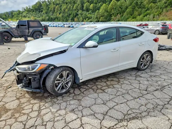 5NPD84LF0JH282680 — 2018 Hyundai Elantra, Передняя часть (Front End), фото до ремонта