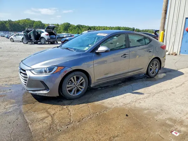 5NPD84LF5JH281637 — 2018 Hyundai Elantra, Боковая часть (Side), фото до ремонта
