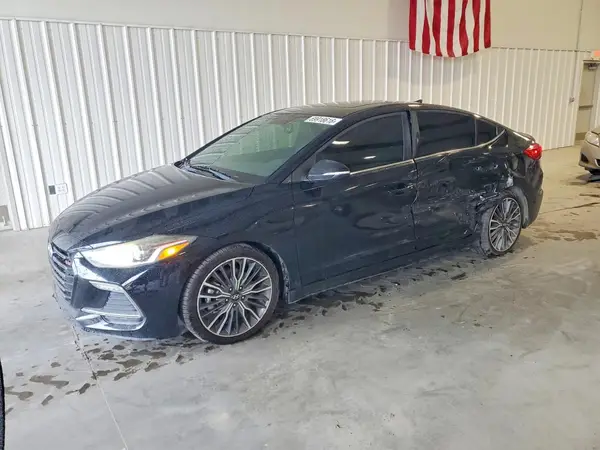 KMHD04LB0JU479144 — 2018 Hyundai Elantra, Боковая часть (Side), фото до ремонта