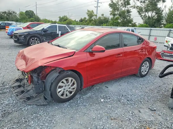 5NPD74LF8JH289377 — 2018 Hyundai Elantra, Передняя часть (Front End), фото до ремонта