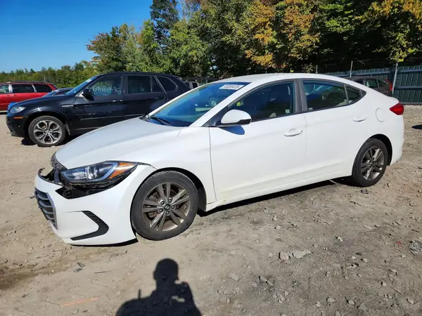 5NPD84LF6JH270307 — 2018 Hyundai Elantra, Передняя часть (Front End), фото до ремонта