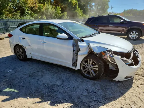 2018 HYUNDAI ELANTRA VIN 5NPD84LF6JH270307 фото 4