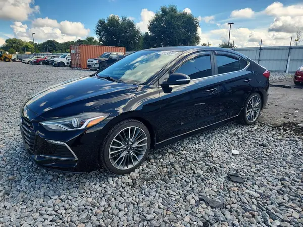 KMHD04LBXJU508133 — 2018 Hyundai Elantra, Вандализм (Vandalism), фото до ремонта