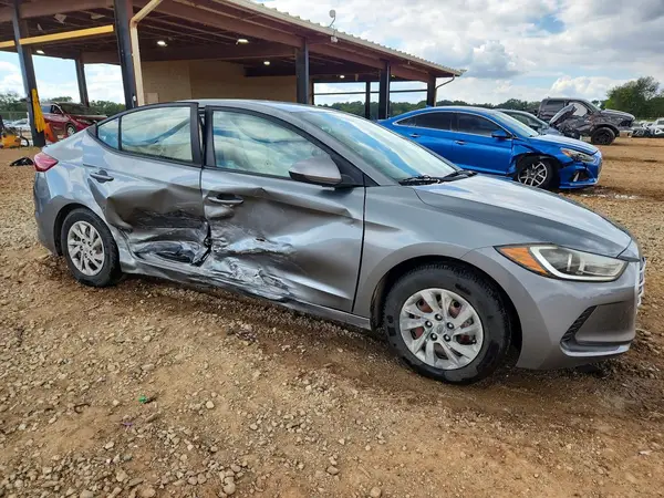 KMHD74LF6JU611676 — 2018 Hyundai Elantra, фото 4 с аукциона Copart, Боковая часть