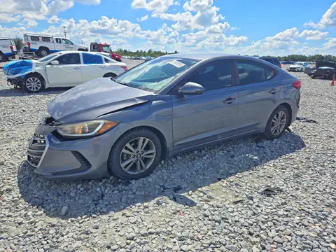 5NPD84LF8JH280742 — 2018 Hyundai Elantra, Передняя часть (Front End), фото до ремонта