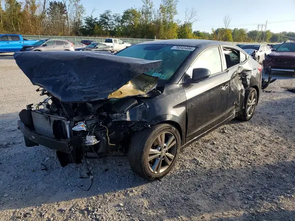 KMHD84LF8JU466086 — 2018 Hyundai Elantra, Вандализм (Vandalism), фото до ремонта